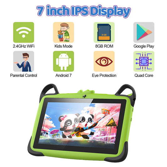 K717 Kids Tablet 7Inch Android7 WiFi 1+8G 3000MAh